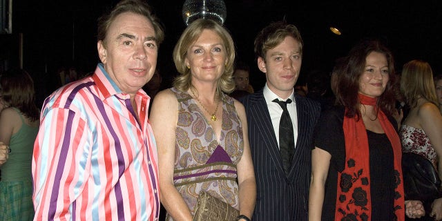 Andrew Lloyd Webber with his wife Madeleine and his late son Nick in 2007. Webber shared Nick with ex-wife Sarah Hugill, to whom he was married from 1971 to 1983. Webber and Hugill also have a daughter, Imogen Lloyd Webber, 45.