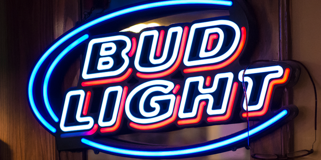 Bud light neon sign