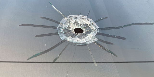 bullet hole