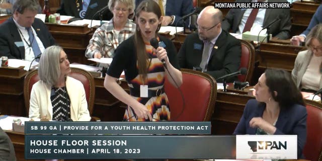 Democratic transgender Montana lawmaker Zooey Zephyr
