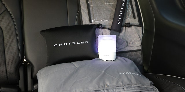 The Calm Cabin package is compatible with any Pacifica minivan.