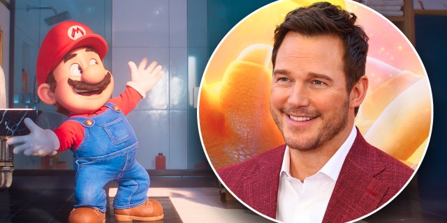 Chris Pratt voiced Mario "Super Mario Bros. Movie."