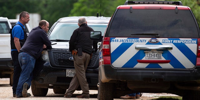 Police on scene of Cleveland, Texas, shooting