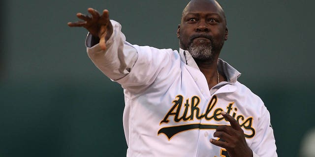 Dave Stewart first pitch