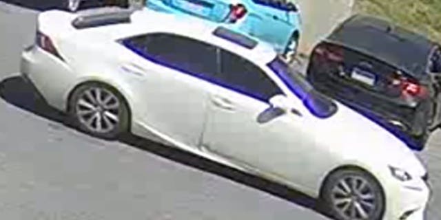 D.C. police are seeking information on a white Lexus seen fleeing the scene of a funeral home shooting.