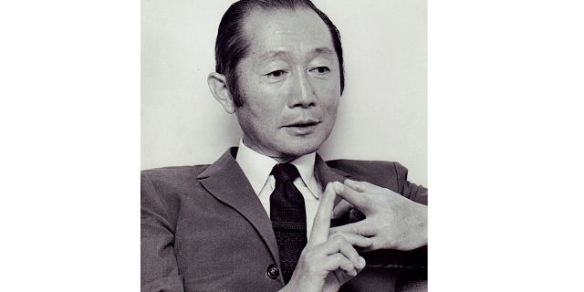 Architect Minoru Yamasaki, designer of the World Trade Center, was interviewed in Manhattan on Sept. 17, 1973.