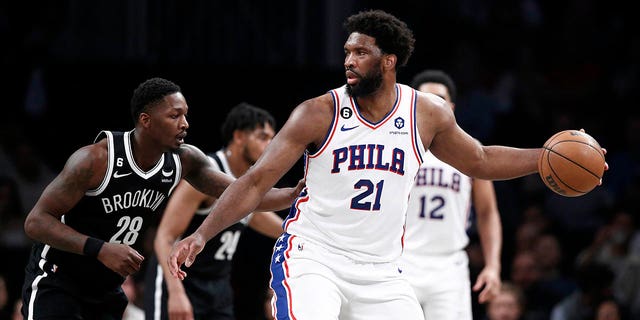Joel Embiid against the Nets