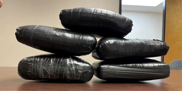 About 14 pounds of fentanyl with a street value of $312,000 were seized during a single traffic stop Monday in Mission, Texas. 