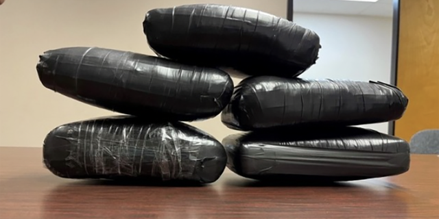 About 14 pounds of fentanyl with a street value of $312,000 were seized during a single traffic stop Monday in Mission, Texas. 