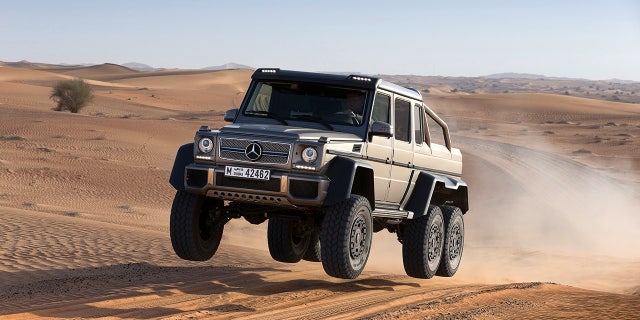 The Mercedes-Benz G63 AMG 6x6 was a limited edition model priced over $500,000.