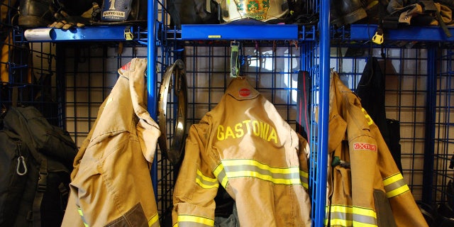 Gastonia firefighter coats