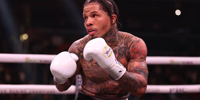 Gervonta Davis in ring