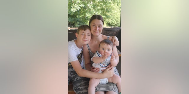 Michelle Crowe (shown here with the couple's children) and Dave McLoughlin met when they were just 16 and 17 years old. McLoughlin is now raising their two sons — Cillian, 13, and Oisin, who is just 14 months old.