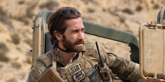 Jake Gyllenhaal plays Sgt. John Kinley in the Afghanistan war drama "The Covenant." 