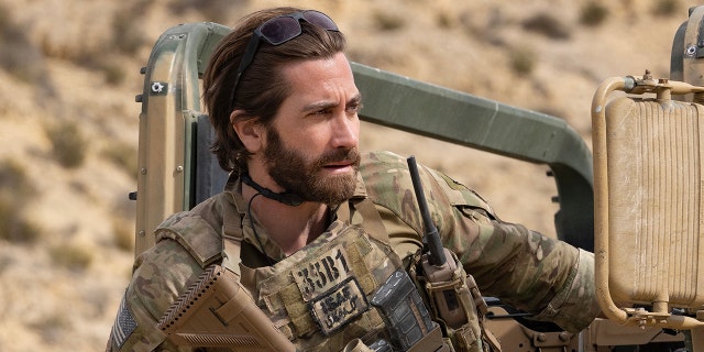 Jake Gyllenhaal plays Sgt. John Kinley in the Afghanistan war drama "The Covenant." 