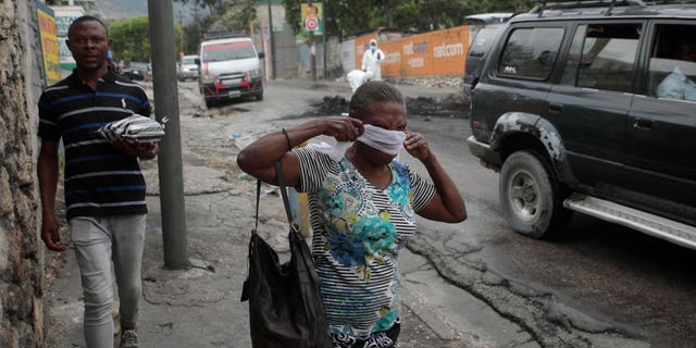 Quema de gánsteres haitianos