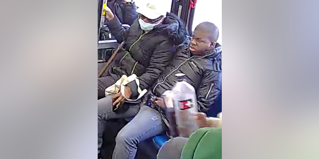Assault suspects on Harlem bus