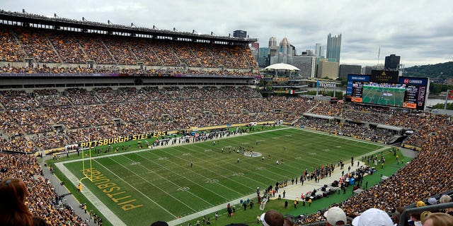 View of Steelers stadium inside