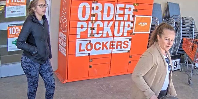 The dog owner and the dog trainer left the building while Home Depot employees were tending to the victim.