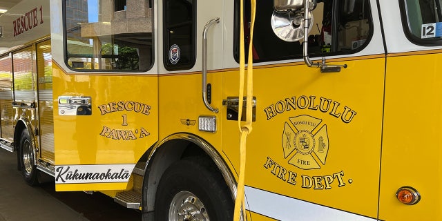 honolulu fire department truck