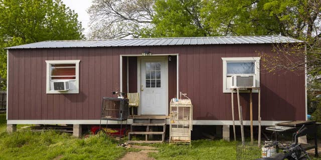 Noel Rodriguez-Alvarez's home in Everman, Texas, where the 6-year-old boy lives with his six siblings, mother and stepdad