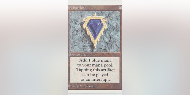 mox sapphire trading card game
