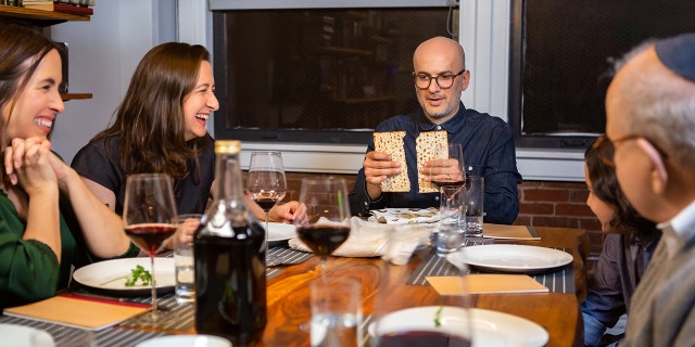Modern celebrations of passover take place within Jewish families to acknowledge the liberation of Jews in Egypt.