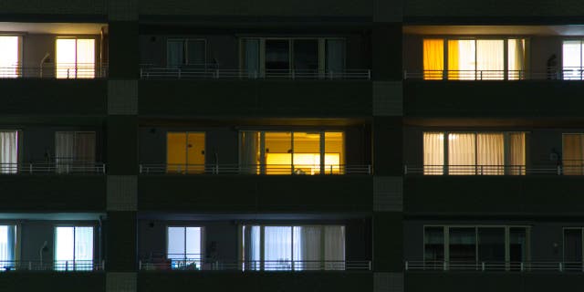 Mary Alice, a TikTok user who has gone viral for an apartment safety tip she shared on the app, told her followers that she realized potential stalkers and criminals might be able to figure out which unit a person lives in by watching which window has room lights turn on shortly after their arrival. May Alice's apartment building is not pictured in this photo.