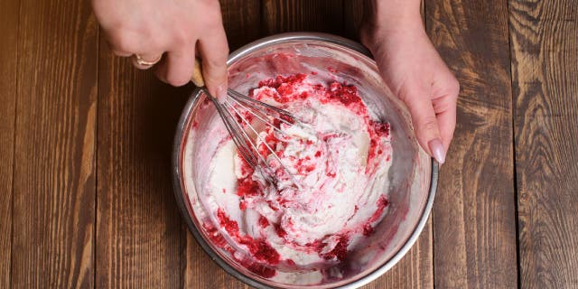 Many cottage cheese ice cream makers are making their frozen treat with berries, according to viral TikTok videos.