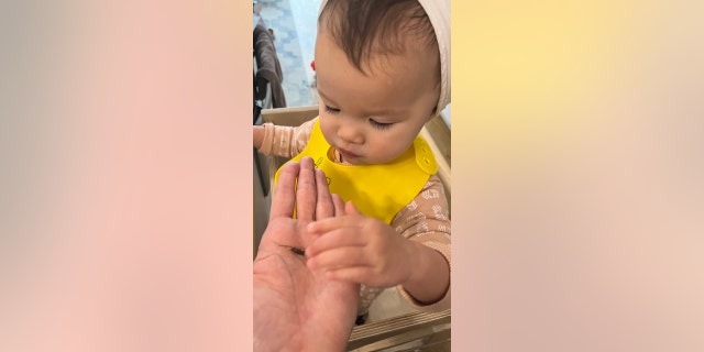 Tiffany Leigh baby eats crickets for nutrition