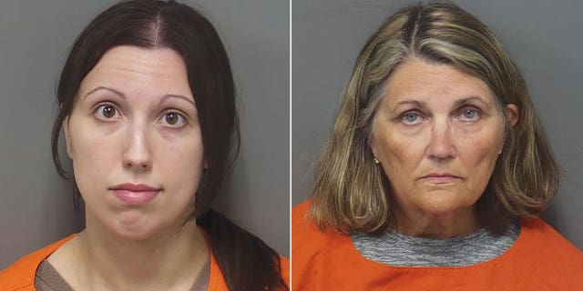 Sara Seymour and Debra Kanipe mugshots