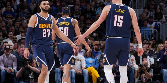 Jamal Murray y Nikola Jokic