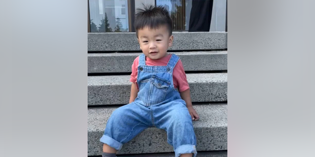 Jasper Wu, 2, was struck by stray gunfire as rival gang members allegedly shot at each other on an Oakland freeway.