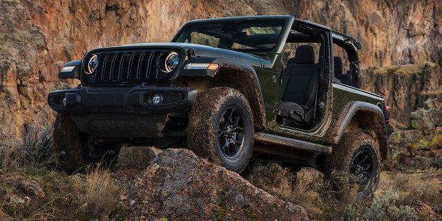 New 2024 Jeep has a redesigned grille.