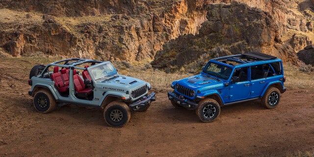The Wrangler is available with four different powertrain options.