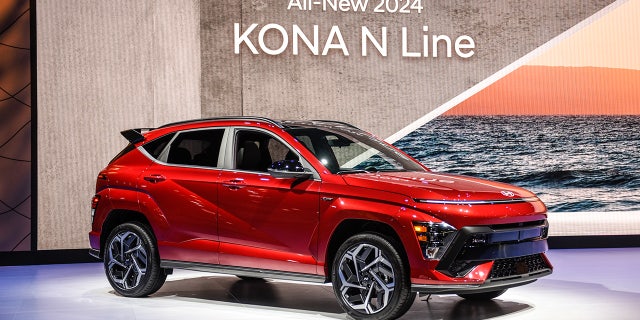 The Hyundai Kona N is powered by a 190 hp turbocharged engine.