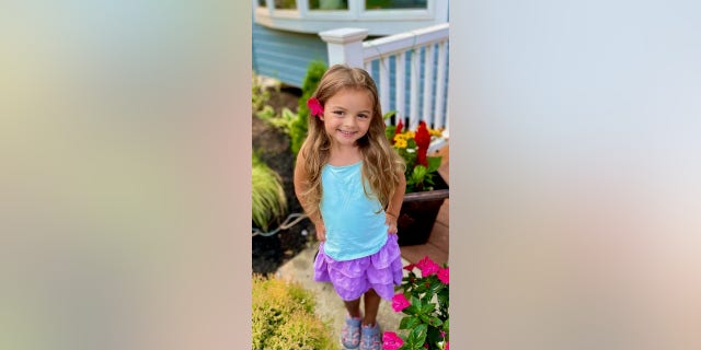Lila Varisco, 5, has recently signed up for horseback riding as a hobby.