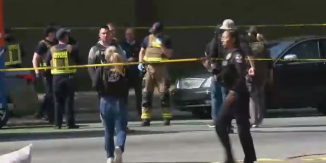 No arrests have been made in the shooting outside the Jefferson Community and Technical College/Technical Campus in Louisville, Kentucky, on Monday.