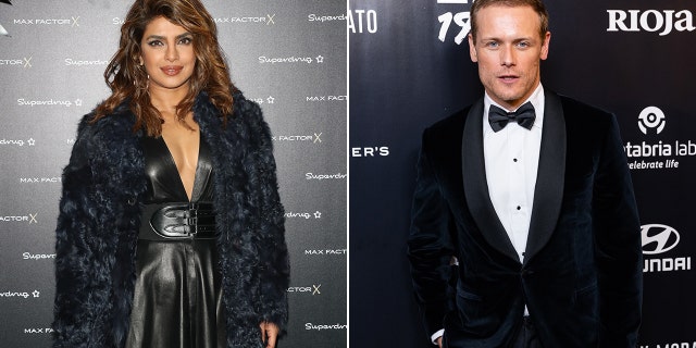 The film "Love Again" stars Priyanka Chopra Jonas and Sam Heughan as well as Celine Dion.