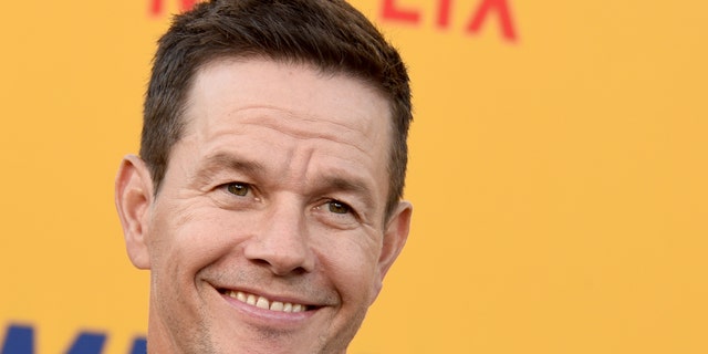 Mark Wahlberg joked he was trying to get his old job back during a visit to his hometown market.