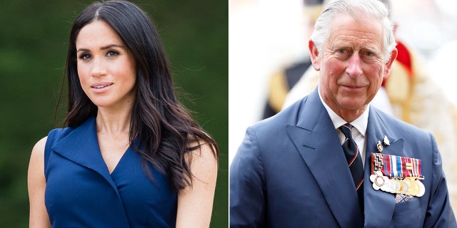 meghan markle king charles III split photo