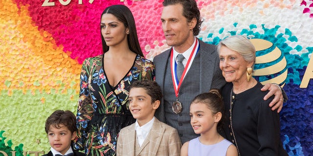 McConaughey says he's enjoying the "adventures" he's having with his kids while they're still young and in the house.