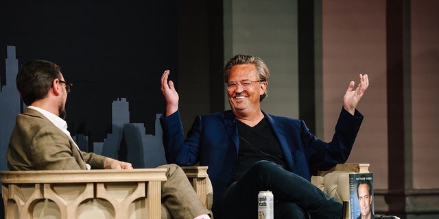 Matthew Perry shows off his memoir and chats about book at panel discussion