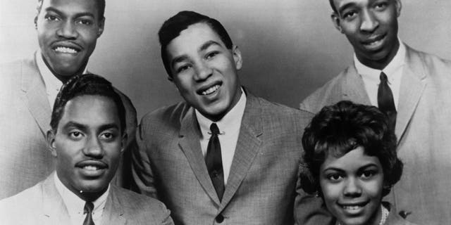 Smokey Robinson with his first wife