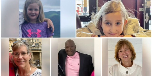 Photo combination of the Nashville Covenant school shooting victims