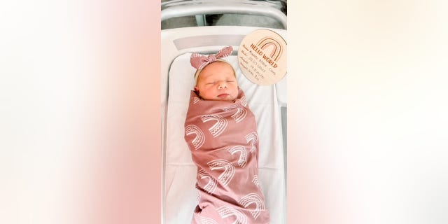 Audrey Marie Clark was born on March 17 — St. Patrick's Day.