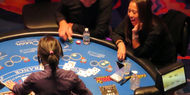 New Jerseys casino, horse track, and online gambling revenues have grown 15% over last year.