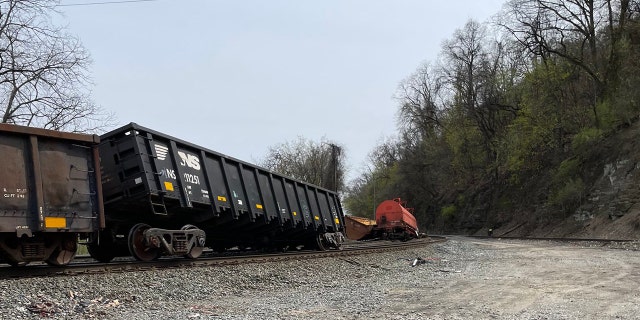 Five empty Norfolk Southern train cars derailed Saturday in Pittsburgh, Pennsylvania, officials said. No injuries or hazardous materials were reported.