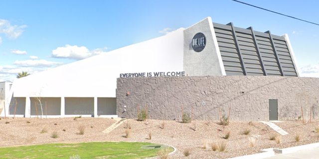 Exterior of One Life Church building