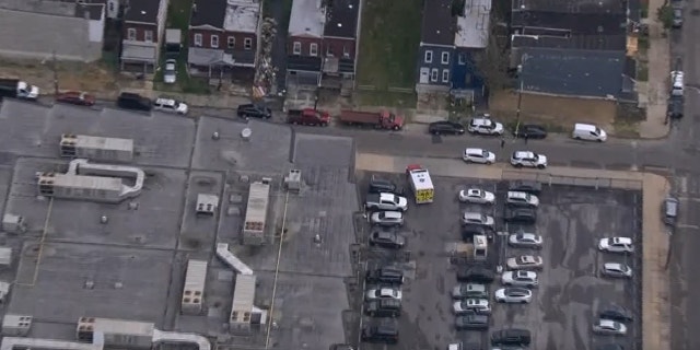 Crossroads Accelerated Academy aerial view